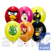 Латексные шары Angry Birds, Ассорти