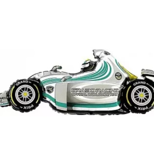 Шар - фигура "Гоночный автомобиль, Формула 1", 109 см