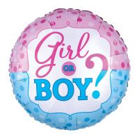 Фольгированный шар Girl or Boy