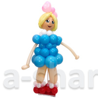 Фигура из шаров Девочка
