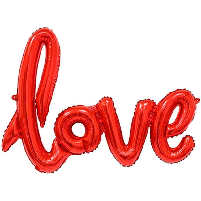 Воздушные шары "Шар-надпись Love, 70 см (воздух)" - фото