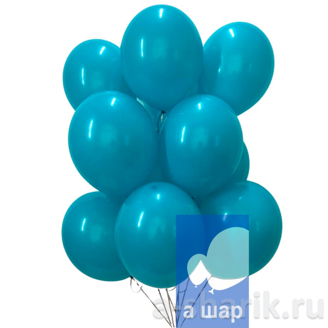 Воздушные шары "Гелиевые шары Тиффани" - фото