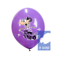 Латексные шары Disney Финес и Ферб