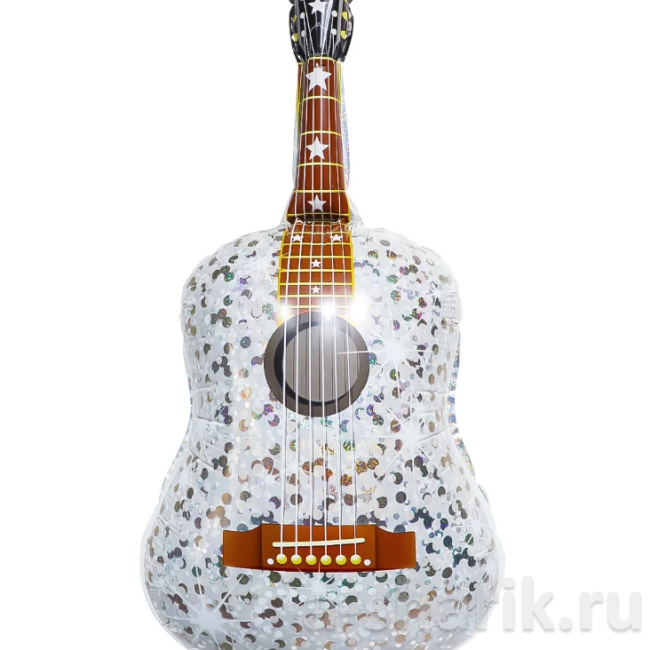 Воздушные шары "Фольгированный шар-фигура Гитара" - фото