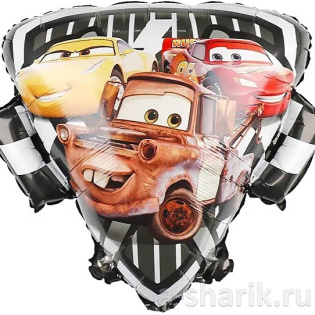 Фольгированный шар "Герб Тачки", 74 см