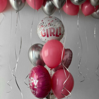 Элегантный и праздничный набор воздушных шаров Birthday Girl