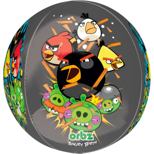 картинка Воздушный шар 3D сфера Angry Birds магазин Одежда+ являющийся официальным дистрибьютором в России 