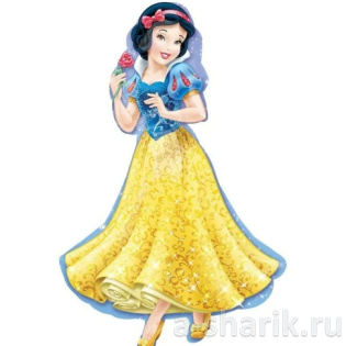 Фольгированный шар "Белоснежка"