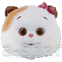 Фольгированный шар-фигура Басик Кошечка Ли-Ли голова
