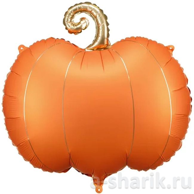 Воздушные шары "Фольгированный шар-фигура Тыква" - фото