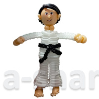 Фигура из шаров Каратист