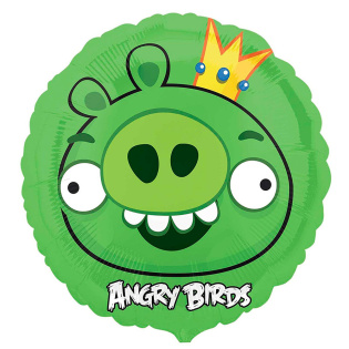 картинка Шар-круг Angry Birds «Король Свиней» магазин Одежда+ являющийся официальным дистрибьютором в России 