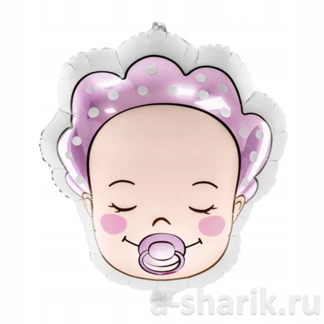 Воздушные шары "Фольгированный шар Малыш Baby, 45 см" - фото