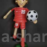 Фигура из шаров Футболист