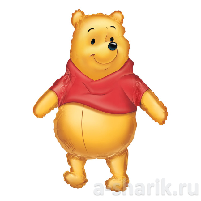 Воздушные шары "Фольгированный шар Винни Пух Фигура" - фото