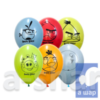 Латексный шар Angry Birds