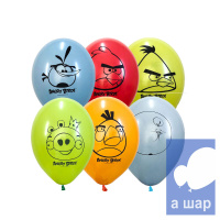 Латексный шар Angry Birds