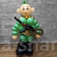 Фигура из шаров Солдат