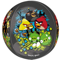 Воздушный шар 3D сфера Angry Birds