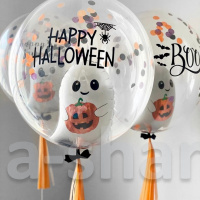 Шар баблс на Halloween