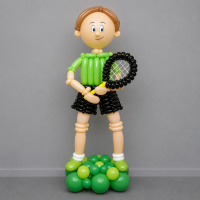 Фигура из шаров Теннисист