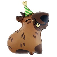 Фольгированный шар - фигура Капибара, 79 см