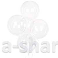 Шар bubble, 45 см (гелий)