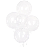 Шар bubble, 45 см (гелий)