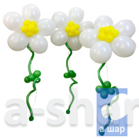 Фигура из шаров Ромашка