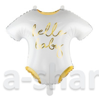 Фольгированный шар Боди Hello Baby, 51х45 см
