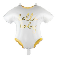 Фольгированный шар Боди Hello Baby, 51х45 см