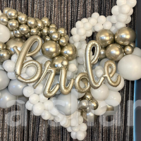 Оформление шарами Bride