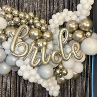 Оформление шарами Bride