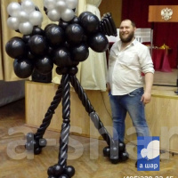 Видеокамера из воздушных шаров