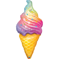 Фольгированный шар Мороженое, 99 см (гелий)
