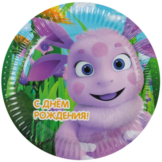 Набор тарелок Лунтик