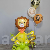 Фигура из шаров Львёнок